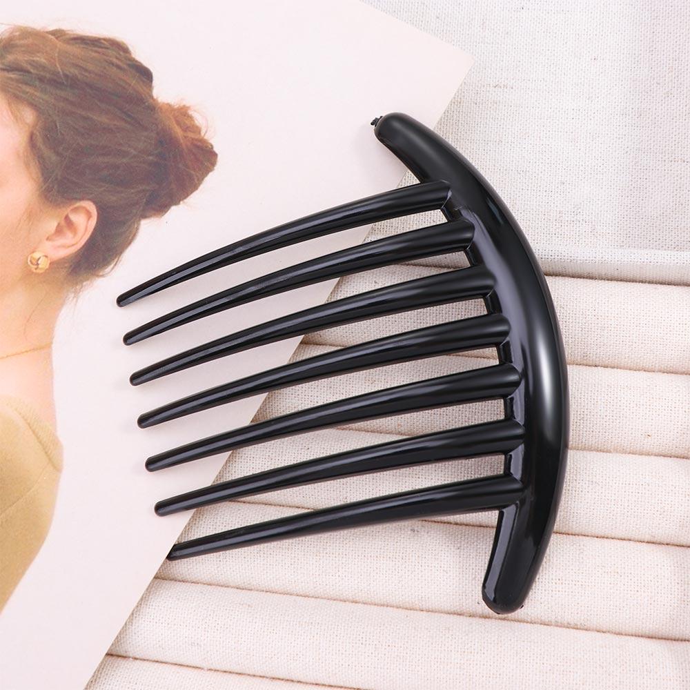 Hair Accessories Bouffant Volume Ponytail Hair Comb 7 Teeth Multi-functional Inserts Hair Clip DIY Salon Girls Hair Fork Women