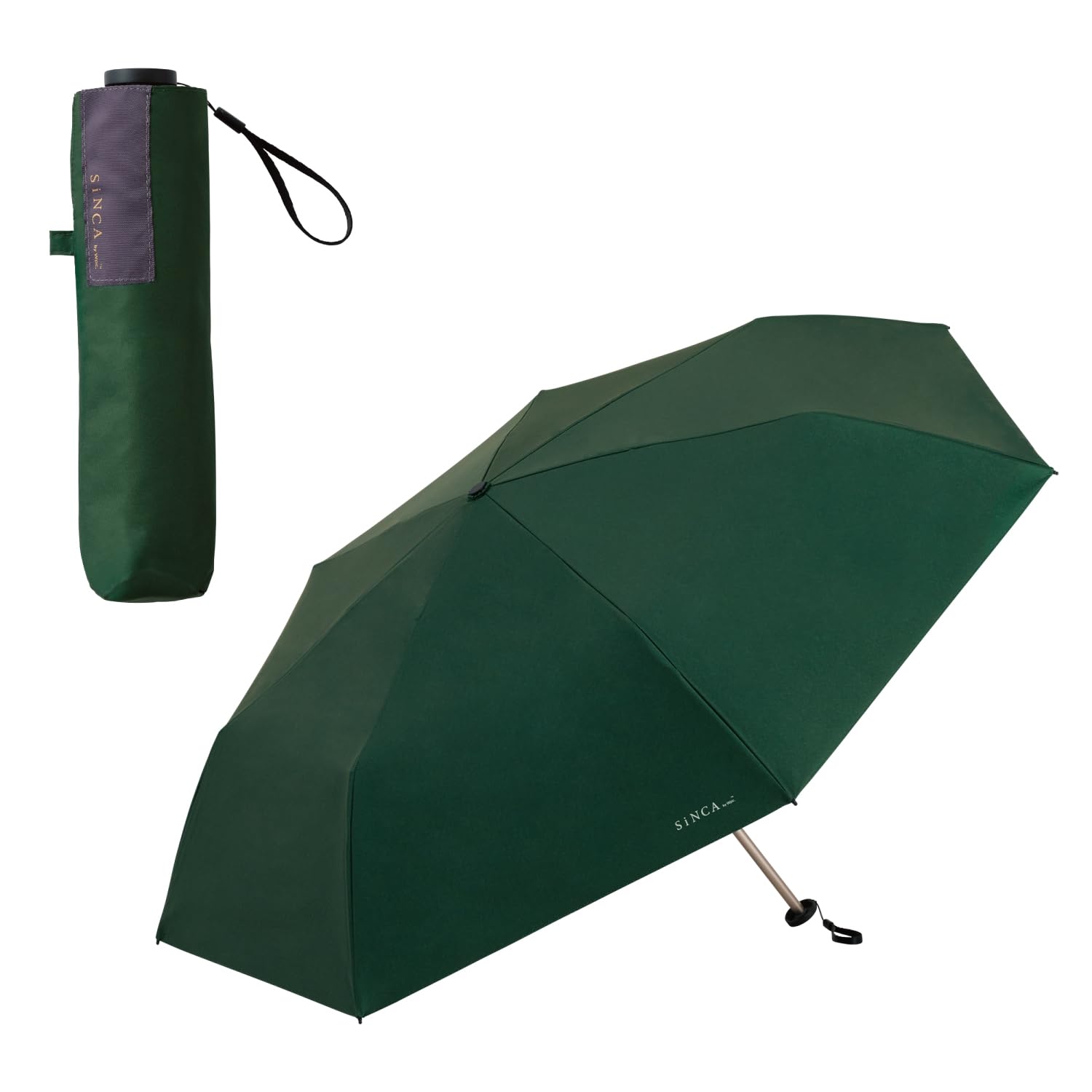 

SiNCA MINI 50 7K Зеленый зонт от солнца из переработанного материала, легкий, с защитой от УФ-лучей и тепла, подходит для дождя или ветра. Идеален для и простой дизайн для мужчин, продукт Wpc. зелёный