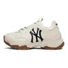 MLB Slip Resistant Support Slip Resistant Support Low Top Chunky Sneakers Unisex Beige Brown Black 3ASHBNA3N-50CRS(Team131-2)