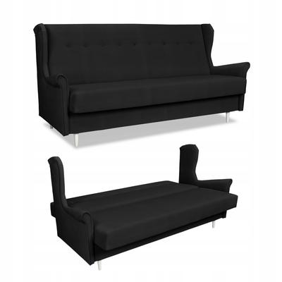 Sofa Couch Uszak ARI Foldable Sofa Bed Family Furniture Black