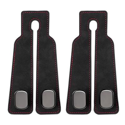 YFFSFDC Car Seat Headrest Hook Made of Suede, Double-Ended Hook