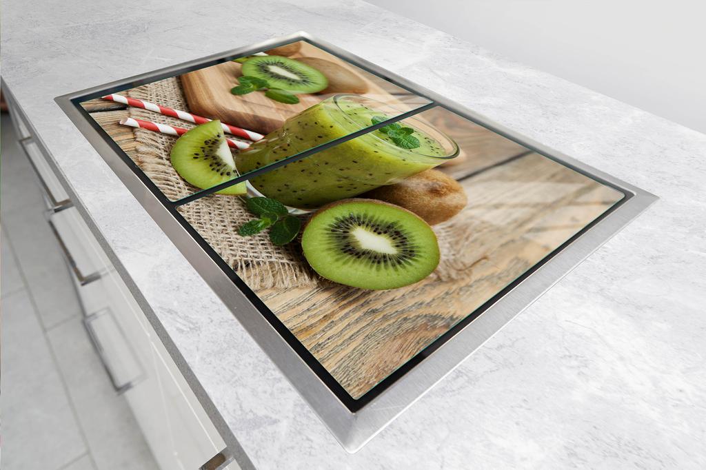 SZKLANA PŁYTA OCHRONNA NA KUCHENKĘ 70x52 KIWI