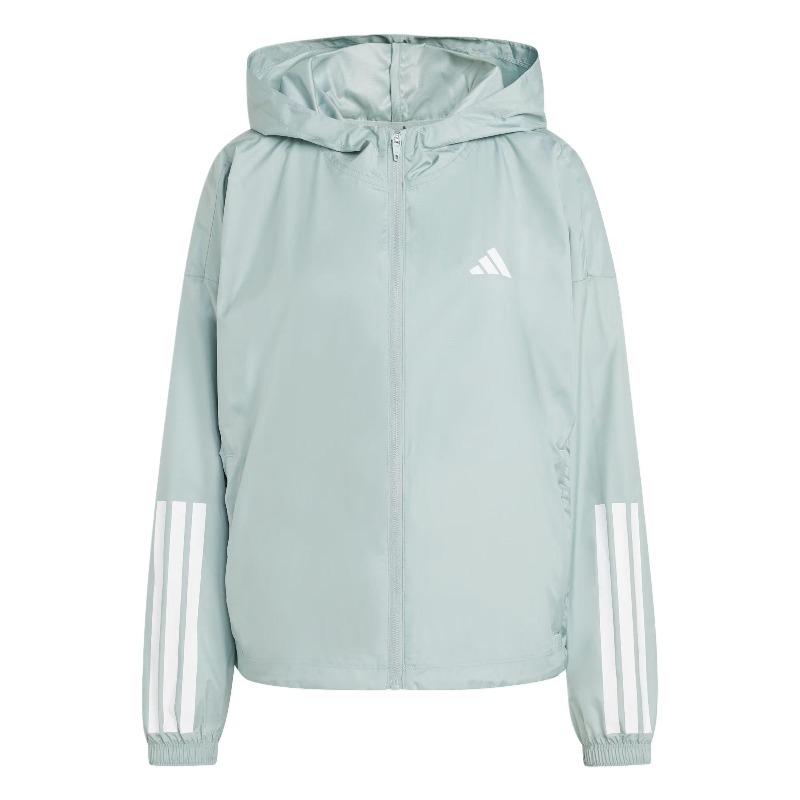 Adidas Hyperglam Windbreaker Water-Resistant Sports Fitness Hooded Long Sleeve Jacket Women Jackets KC7654