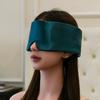 Máscara de Ojos de Seda de Morera: Máscara de dormir de velcro cómoda, sin presión, que bloquea la luz