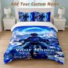 Bedding Set 1 Duvet Cover 2 Pillowcases Attack On Titan Print Soft Bed Linen Bedroom Decor