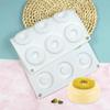 Oval Long Strip Mousse Cake Mold Silicone Pastry Mold For Sweets Cake Forms Tray Diy Homemade French Sweets Baking Mould