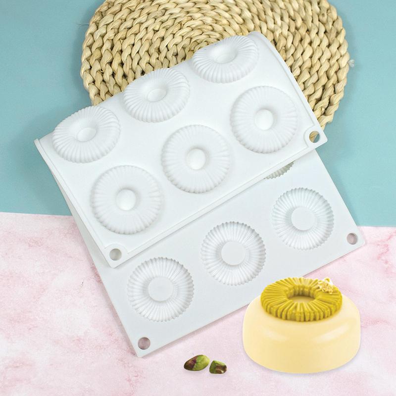 Oval Long Strip Mousse Cake Mold Silicone Pastry Mold For Sweets Cake Forms Tray Diy Homemade French Sweets Baking Mould