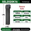 CNC SER2020K16 2525M22 External Threading Tool Holder - Shock-Resistant Lathe Tool for External Diameter Clamping