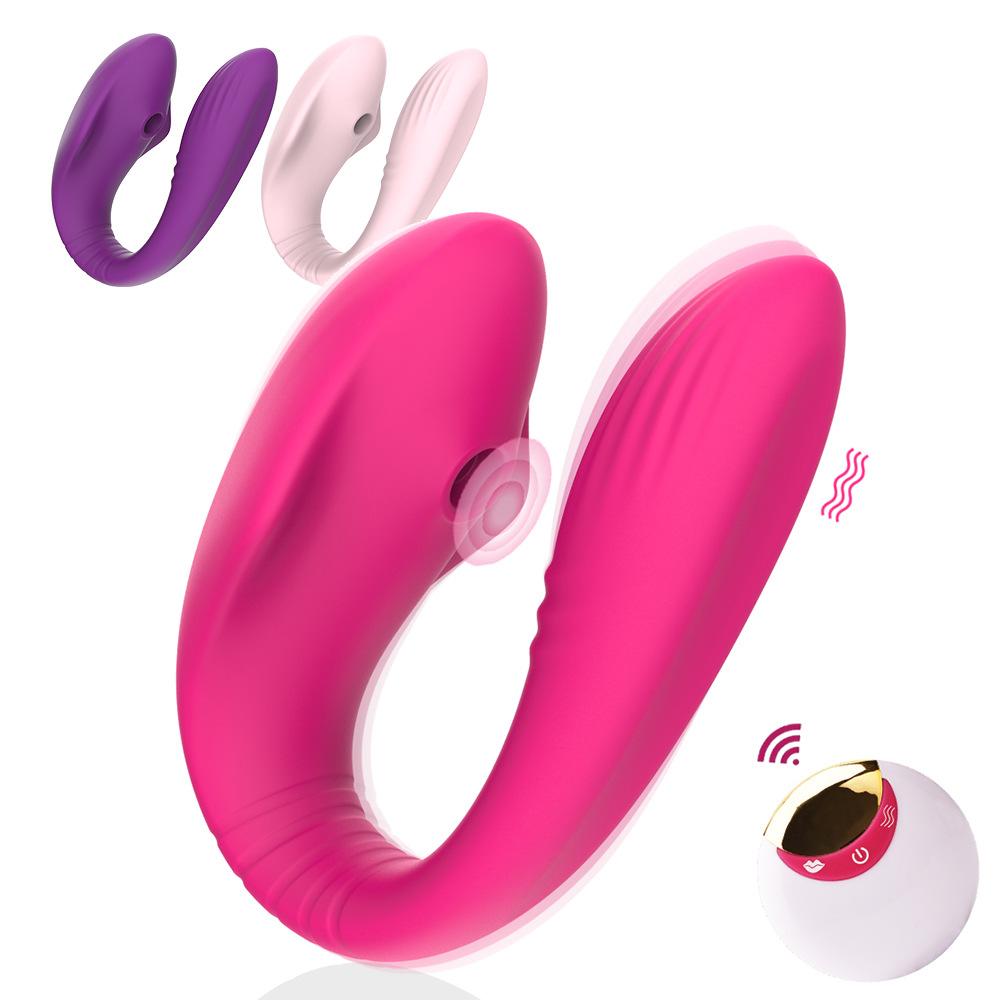 Yuna Charging U-Shaped Sucking Wear Vibration-Absorbing Vibrator Female Vibration Masturbation Device Adult Sex Product