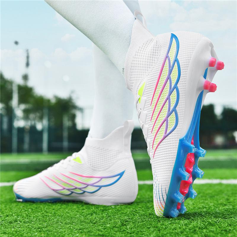 Football shoes spikes new Xiyin Amazon grass artificial turf youth student game training shoes
