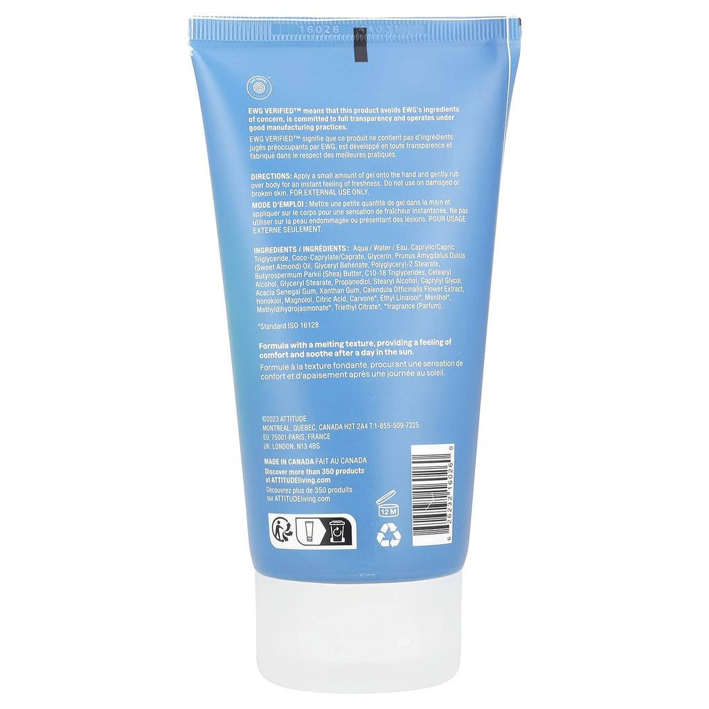 Sunly, After Sun Melt-In Gel, Mint Cucumber, 150Ml(5.1Fl Oz)