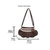 Cute Nylon Crossbody Bag Canvas Printing Handbag Sweet Polka Dot Shoulder Bag  Ladies