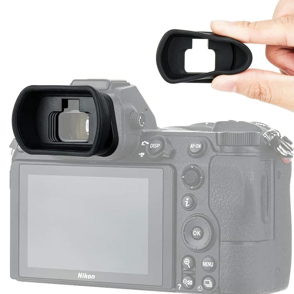 Extended Nikon Compatible Eyepiece for Nikon DK29 Mirrorless SLR Includes Hot Shoe Cover Level of DK-29 Eyepiece, Eyecup, Z5, Z6, Z7, Z6II, Z6III,