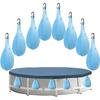 8 Pack Pool Cover Weights Leakproof Swimming Pool Cover Hanging Bag Antifreezing Winter Pool Tarp Weights for Above Ground Pool