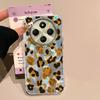 Leopard Print Water Texture Phone Case for Xiaomi Poco X5 M6 Pro X6 X3 NFC C65 C61 Couple Bags Shell Matte TPU Women Girls Cover