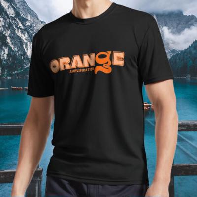 New Shirt Orange Amp Logo Active T-Shirt Funny Size S To 5XL