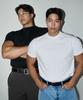 NINEZ [2Pack] Signature Cotton Muscle Fit T-Shirt Nsts01 (B Type)