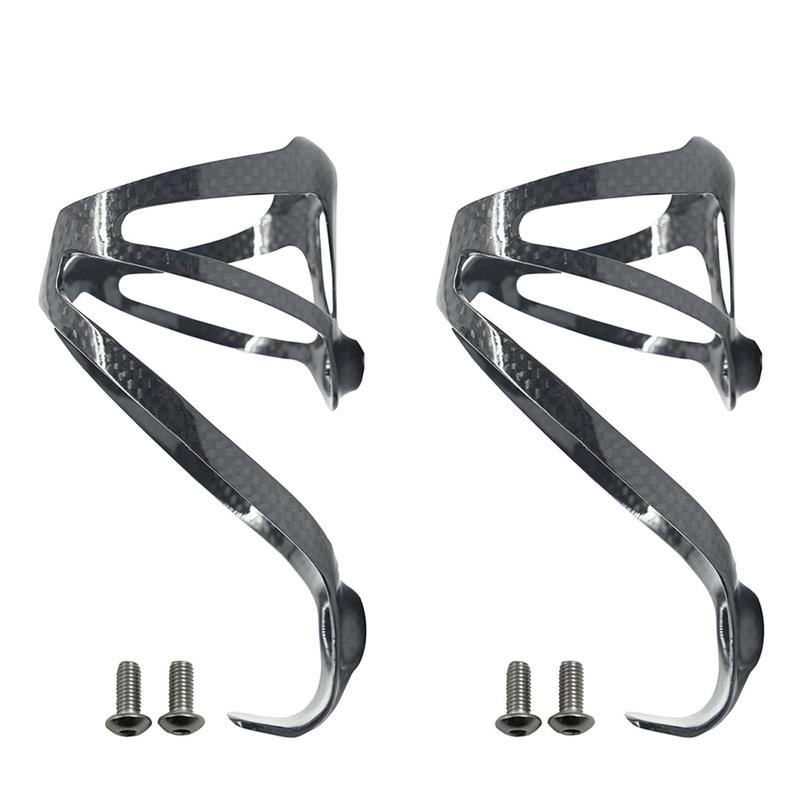 2PCS Bicycle Bottle Holder Full 3K Carbon Fiber Super Light Road/Mountain Bike Water Bottles Cage Holder Matte Glossy 18g XXX