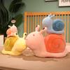 Cartoon Snails Plush Toys Lovely Animal Pillow Stuffed Soft Kawaii Snail Dolls Sofa Cushion Cute Birthday Gift For Girls