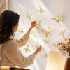 Butterfly Wall Stickers 12 Pack, 3D Hollow Design, Party Decoration for Home Bedroom, 2 Styles
