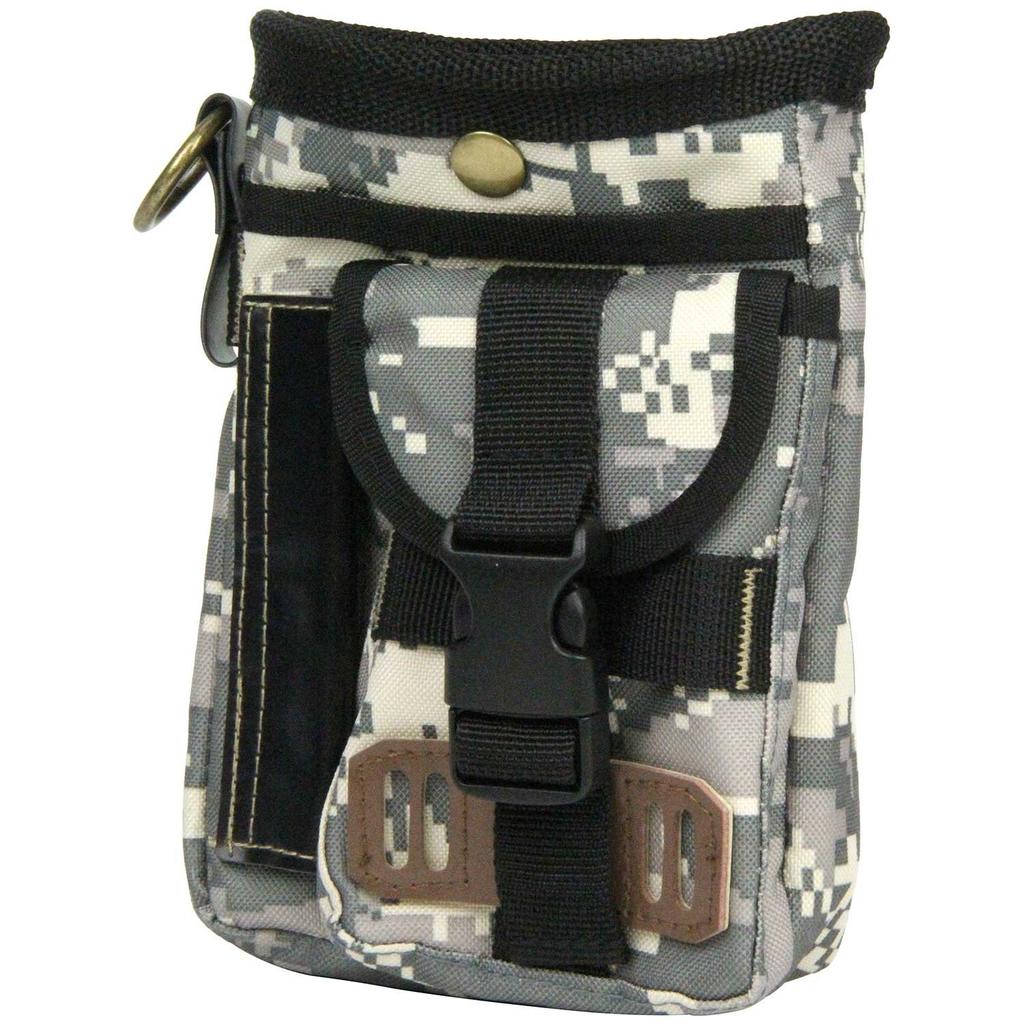 SK11 Tool 150mm Wide X 200mm High X 50mm with for Tool and Smartphone Pouch, Deep, Carabiner, Meisai, Storage, SWT017-1