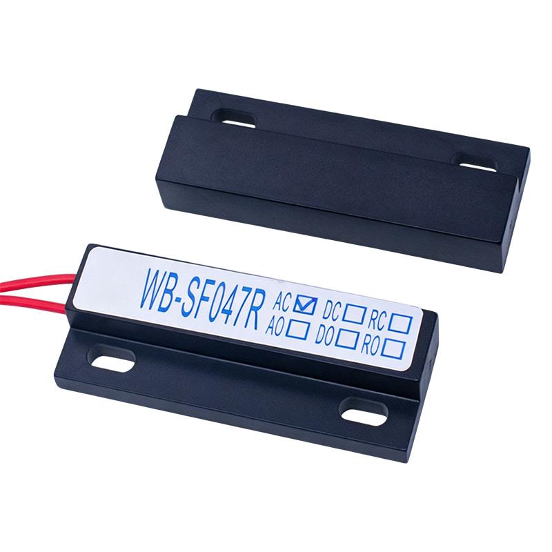 WB-SF117R High Voltage Magnetic Contact Switch Door Contact Sensor 1-11mm Sensing Distance Max 1A Current 11Hz Frequency AC