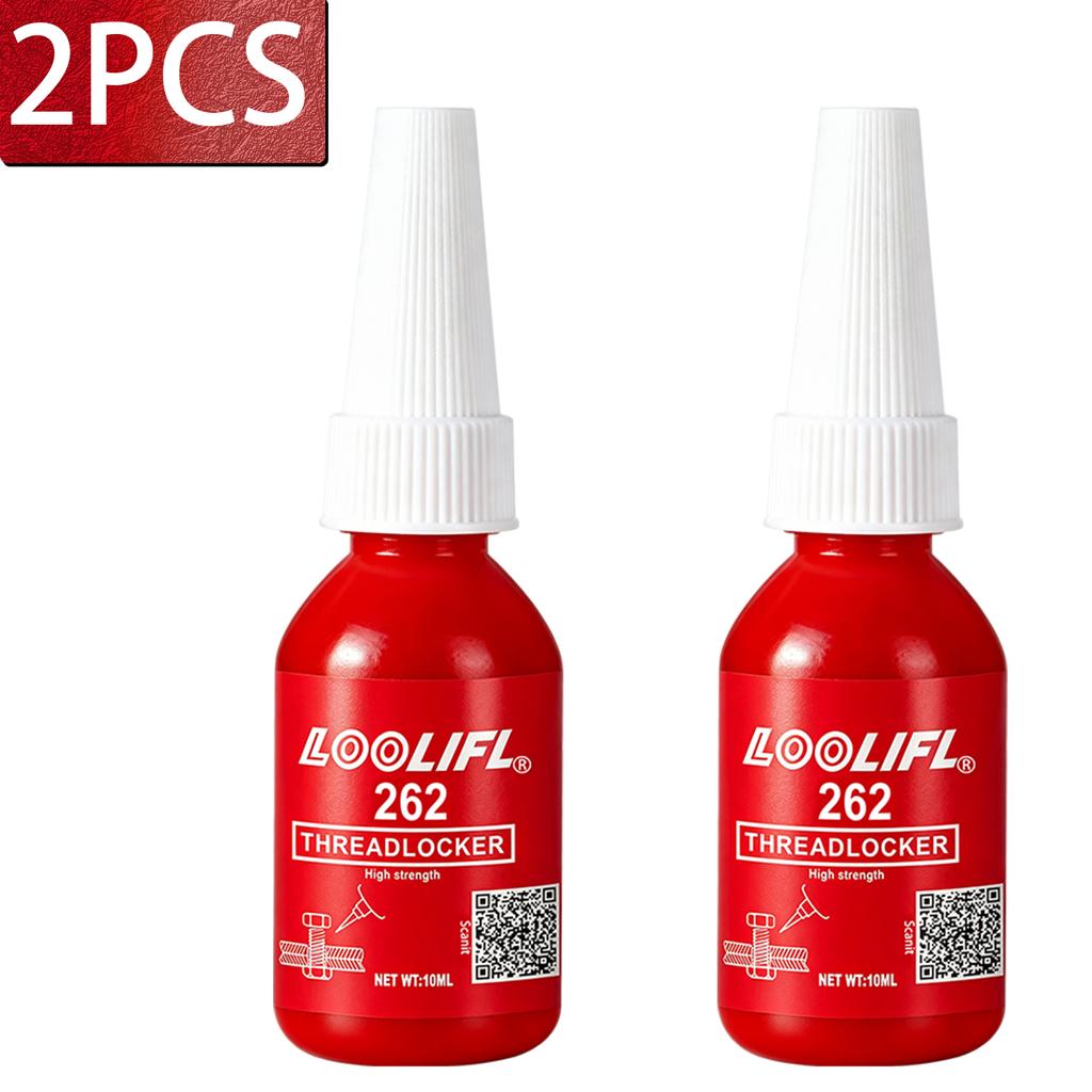 LOOLIFL 243 271 272 263 262 Thread Locker Blue Red Medium Strong Strength Threadlocker Fasteners Metals Anaerobic Screw Glue Thread Lock3