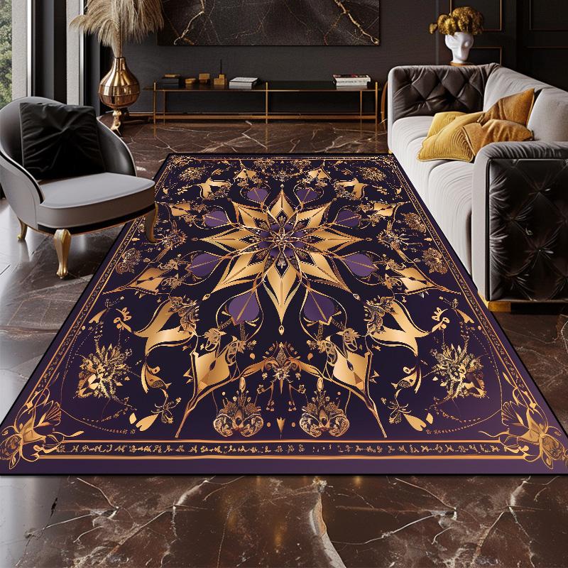 Persian Style Large Carpet for Living Room Decoration Luxury Washable Coffee Table Floor Mat Bedroom Non-slip Rugs 200x300cm