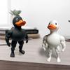 Muscle Duck Figurine The Gym Bro of The Duck World 3D Printed Muscular Duck Statue Gift for Fitness Lovers Protein Powder Hoarders