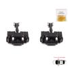 BDP759-1 2 stycken Framvänster OCH Höger Dörrstoppare Gångjärnsbroms StoppkontrollRem Begränsare för Peugeot 407 6E 6D 2004-2011 4/5 Dörr 9181J0