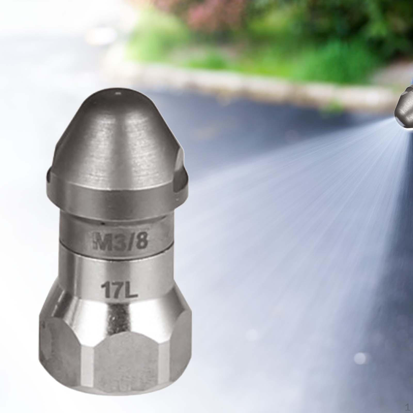 

Набор прочных сливных форсунок из нержавеющей стали для очистки на открытом воздухе 17L