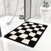 Bathroom Anti-Slip Mat Diatom Mud Absorbent Pad Nordic Style Toilet Floor Mat Soft Diatomite Bathroom Toilet Carpet Quality