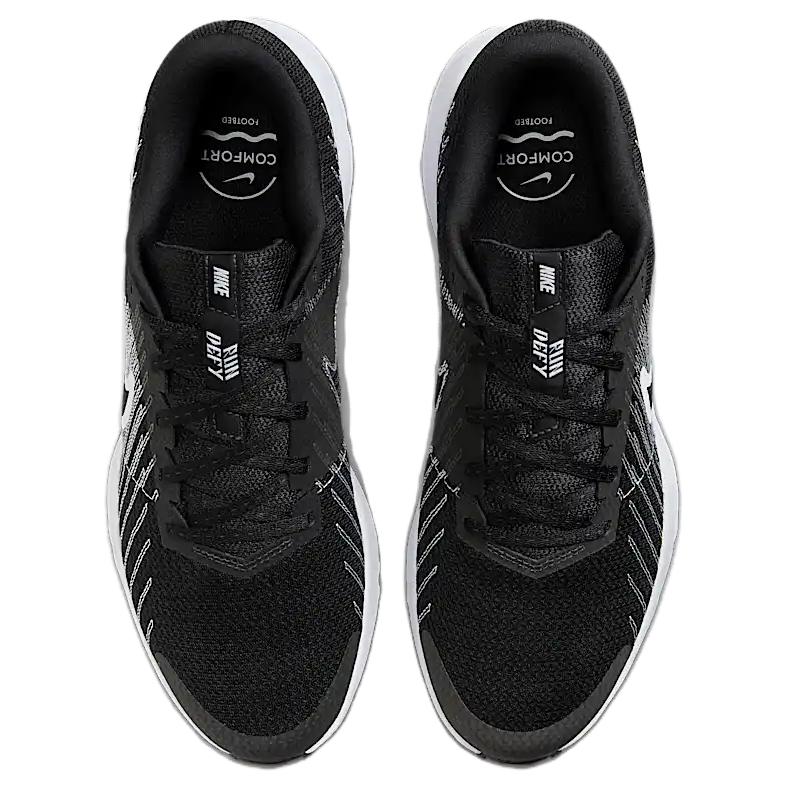 New Nike RUN DEFY Slip Resistant, Abrasion Resistant, Breathable Low Top Casual Running Shoes Men's Black HM9594-004