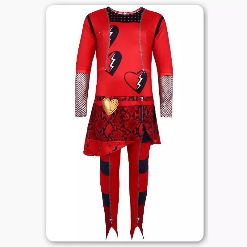 New descendants one-piece, Halloween costume show game costume