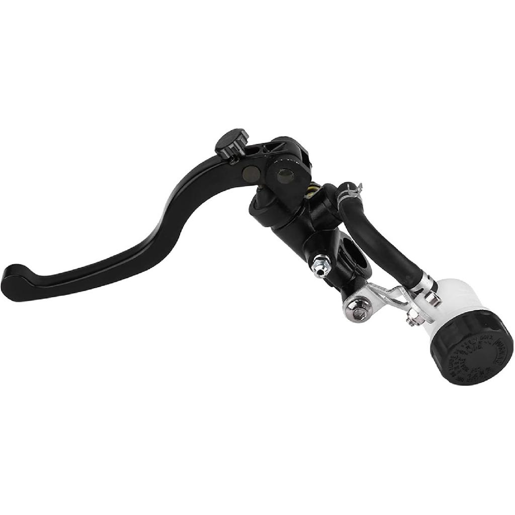 Pissente 22mm Universal Motorcycle Brake Master Cylinder Clutch Lever Hydraulic Handlebar Replacement with Aluminum Alloy for Most 7/8 Motorcycles
