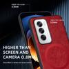 For OPPO Reno 12 12 Pro PU Leather Magnetic Ring Soft Edge Anti-Drop Anti-Fingerprint Phone Case