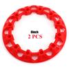 2Pcs 8-inch ATV Wheel Trim Hub Protection Decor Rim Cap Universal Vehicle All Terrain Wheel Plastic Cover Fit 8 Inch Tires