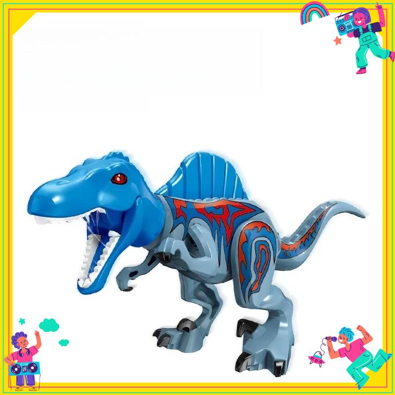 סדרת יורה פארק עולם הדינוזאורים מיני דינוזאור ערכת בנייה בנושא צעצועים וחלקים ניידים קוביות בניין צעצועי חינוך לתינוק