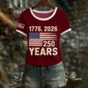 250 anniversary usa shirt 1776 2026 commemorative america 250th anniversary shirt 4th of july shirt independence day shirt