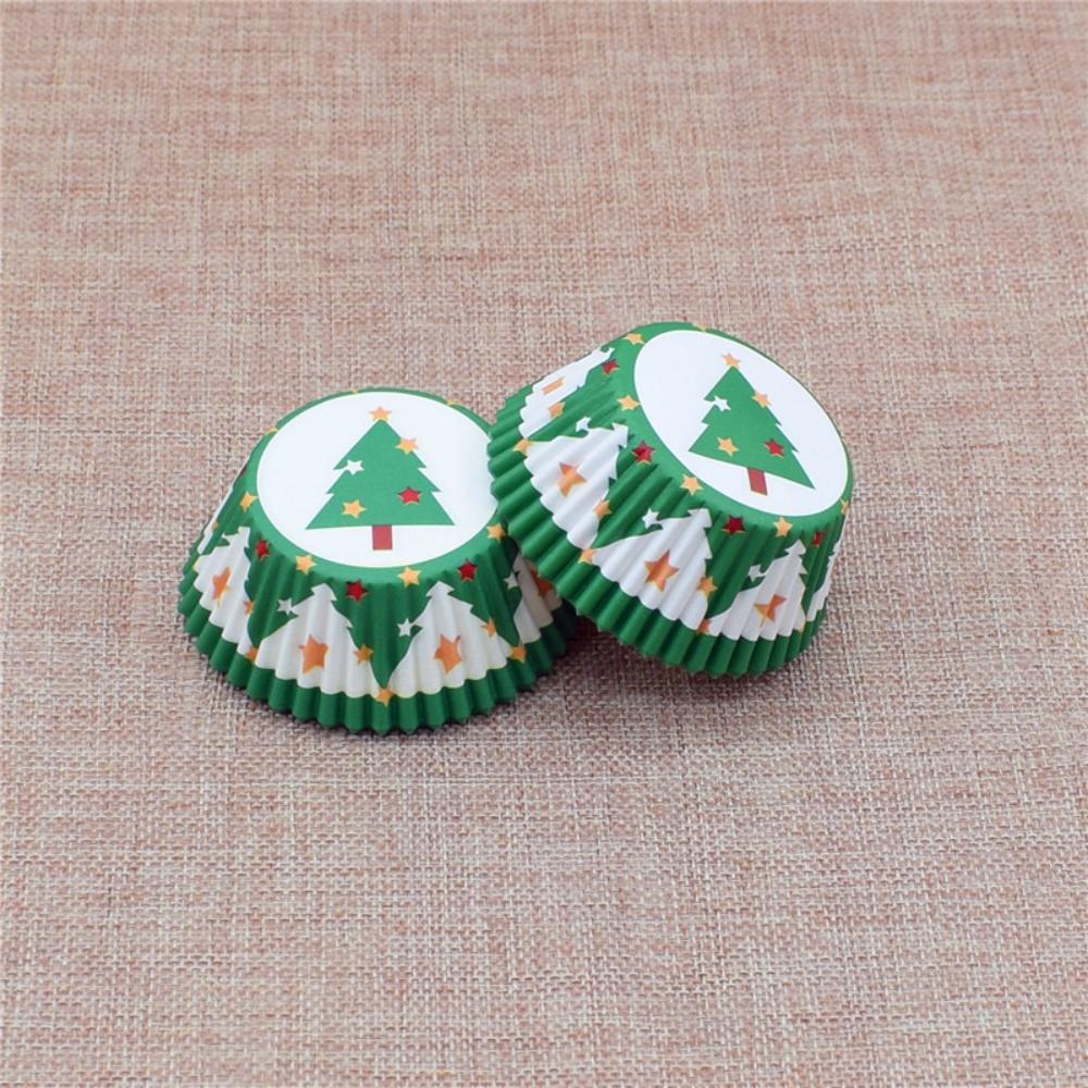 100Pcs Muffin Cupcake Paper Cups Cupcake Liner Baking Muffin Box Cup Case Party Tray Cake Decorating Tools Birthday Party Decor