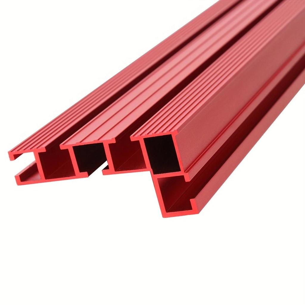 1Set 80cm Splicing Fence with Connecting Strips, Router Table Fence Aluminum T-Track Table Saw Profile Fence Woodworking Fence