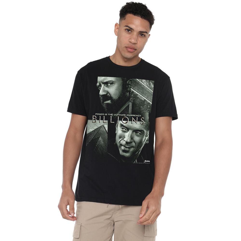 Billions Currency Poster T-Shirt S-2XL Black M