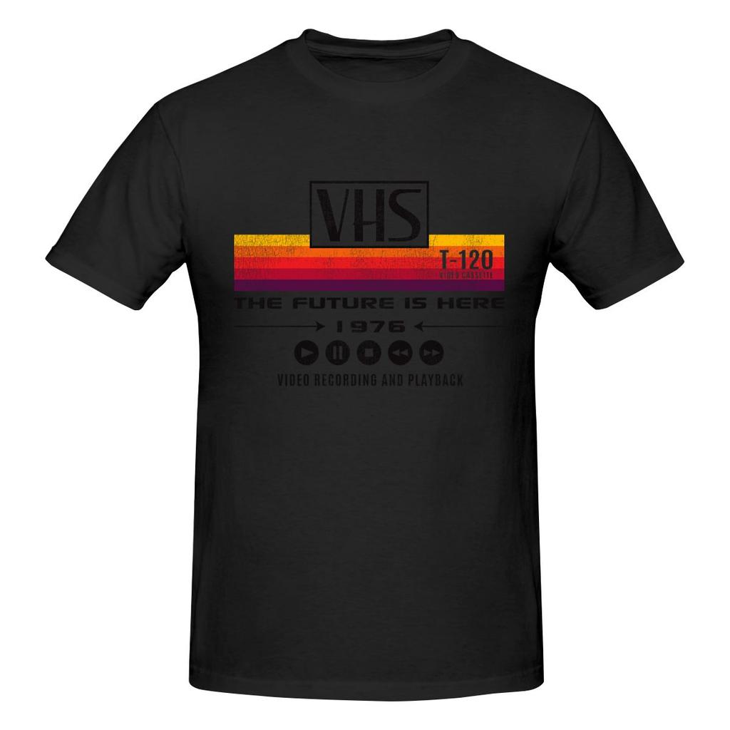 Vhs The Future Is Here 1976 Worn Out Lts Versatile Tshirt Fresh And Casual Atmosphere Tee