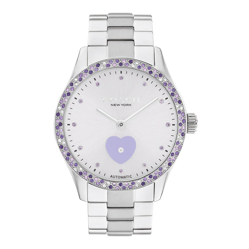 

Coach Brooks 14504522 Silver Watch Women s