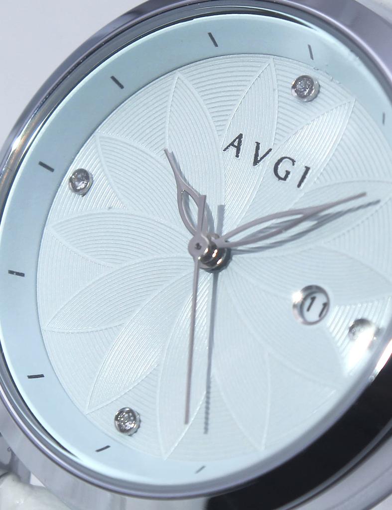 AVGI Women's Watch with Date Display, Water Resistant, and Interchangeable Bands