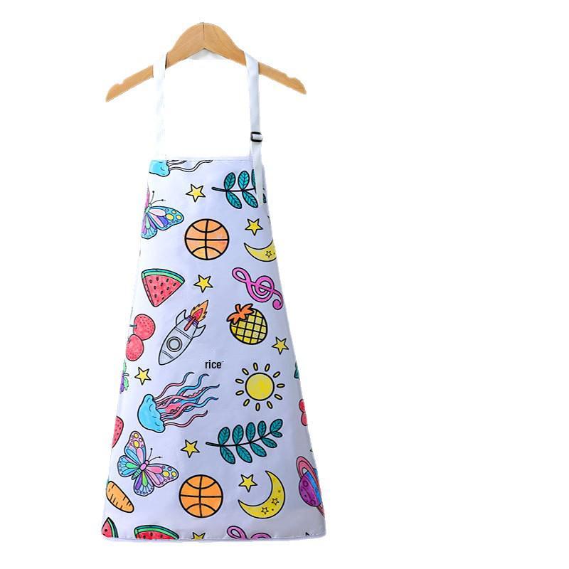 Handmade Waterproof Kids' Apron - Ideal Children's Day Gift for Art and Craft Activities in Kindergarten
