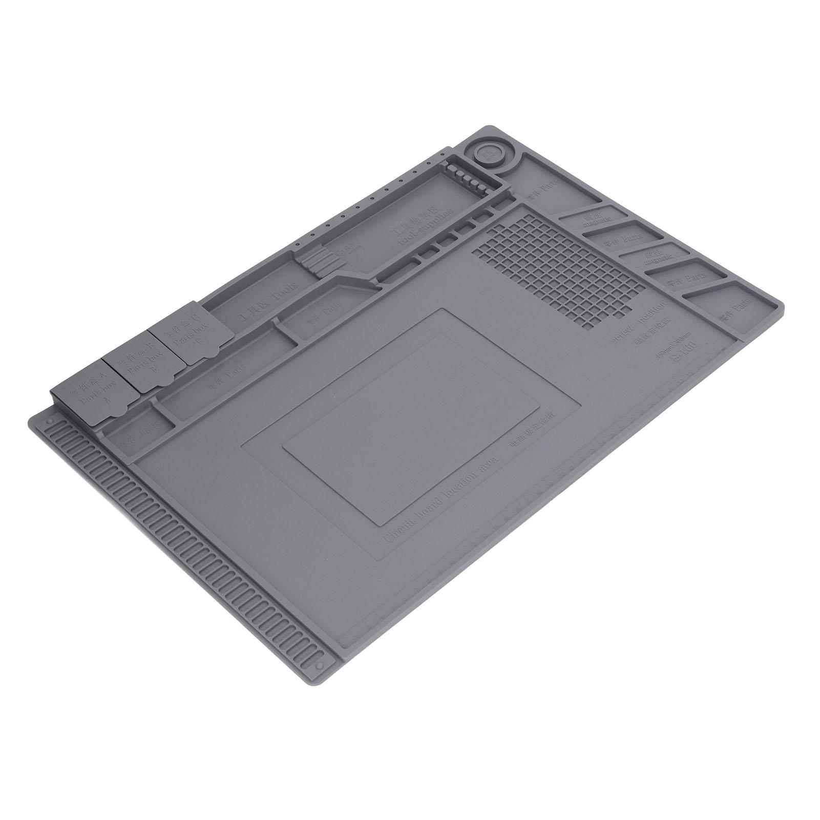 

Силиконовый изоляционный коврик, устойчивый к коррозии и высоким температурам, коврик для пайки для ремонта печатных плат и электроники