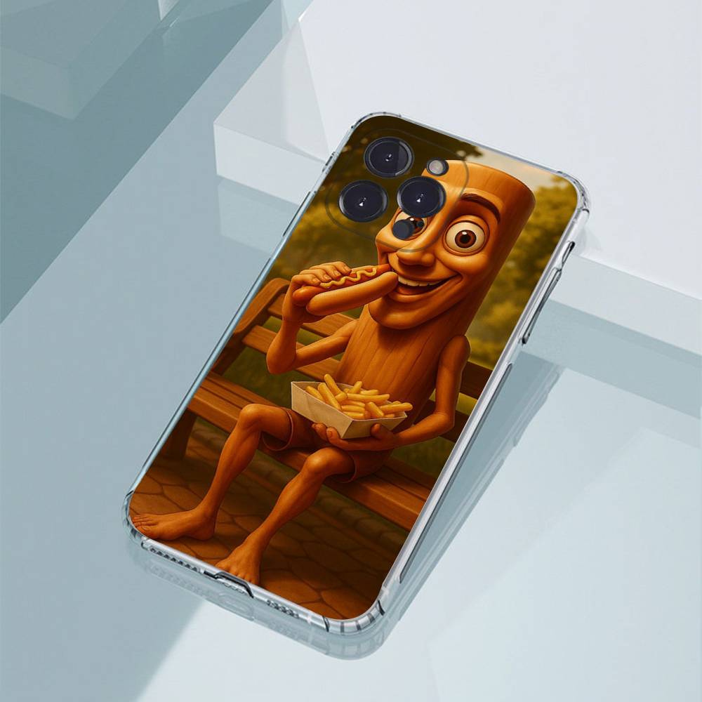 Tung Tung Tung Sahur Phone Case For iPhone17,16,15,14,13,12,11,Pro,Xs,Max,Mini,Plus Antislip Shockproof Hard