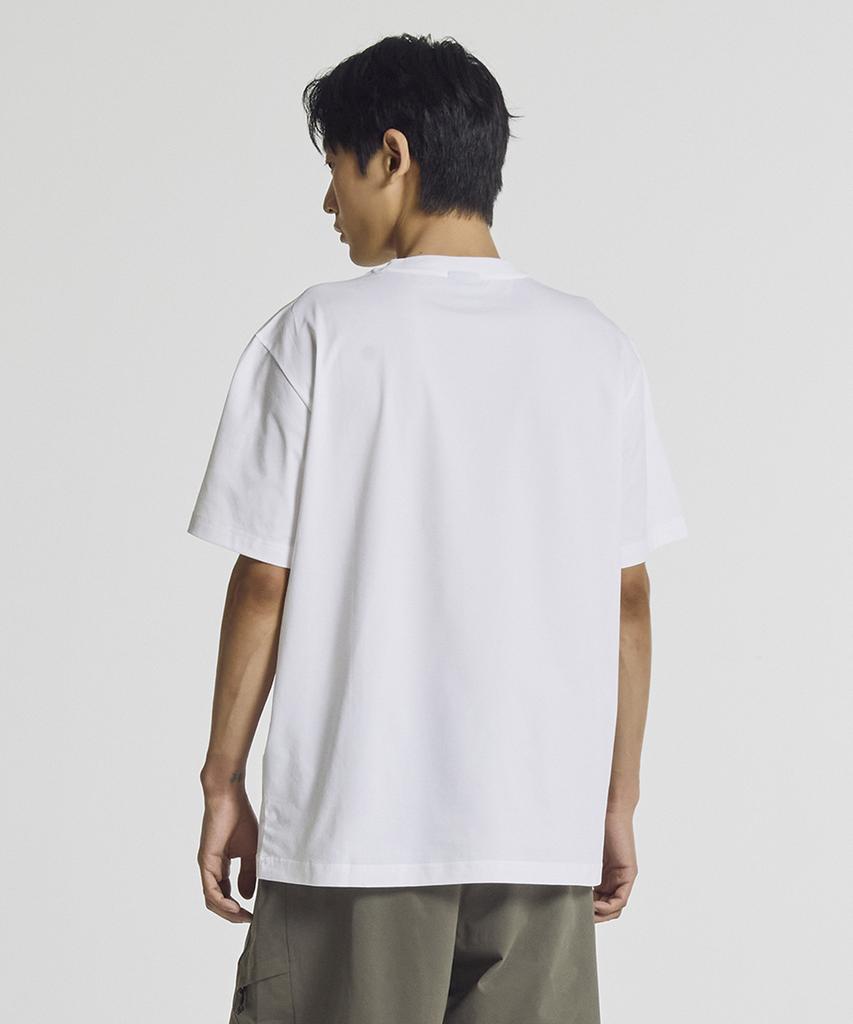 Nyuballanseu Nbneg31633 / Uni Frozen Essential Small Logo Short Sleeve T-Shirt (White)