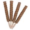 4PCS 45CM Coir Totem Pole Moss Stick Plant Climbing Support for Indoor Plant Support Extension